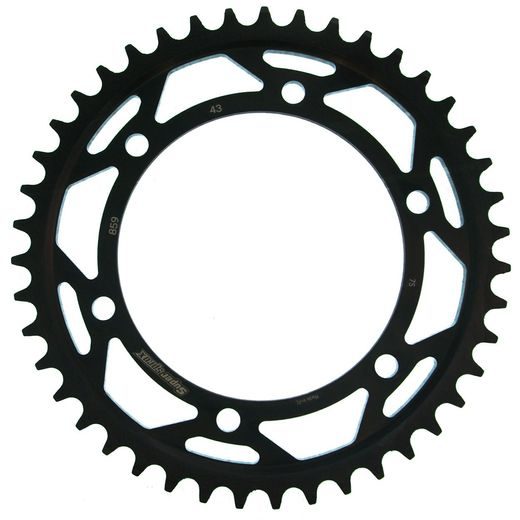 Zadnji verižnik (zobnik) SUPERSPROX RFE-859:43-BLK črna 43T, 530