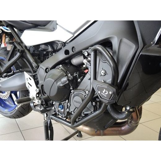 Engine guards RDMOTO CF158KDSL01K Črn (with protectors)