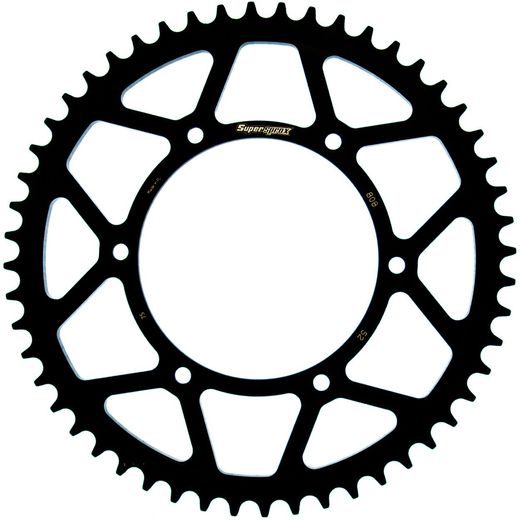 Zadnji verižnik (zobnik) SUPERSPROX RFE-808:52-BLK črna 52T, 520