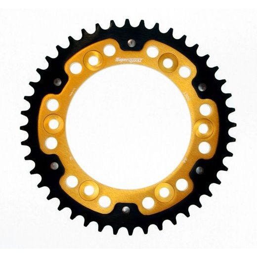 Rear sprocket SUPERSPROX STEALTH RST-1306:44-GLD zlata 44T, 530