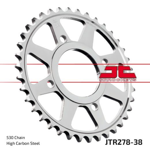 Zadnji verižnik (zobnik) JT JTR 278-38 38T, 530