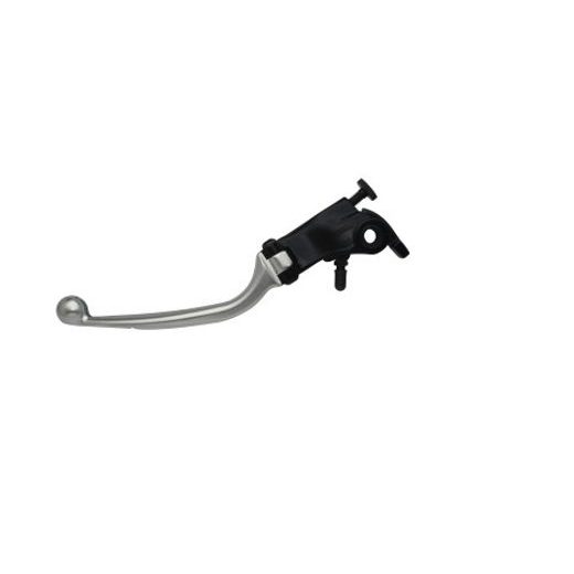 Adjustable folding lever ACCOSSATO LV014 in aluminium for original clutch master cylinders srebrna