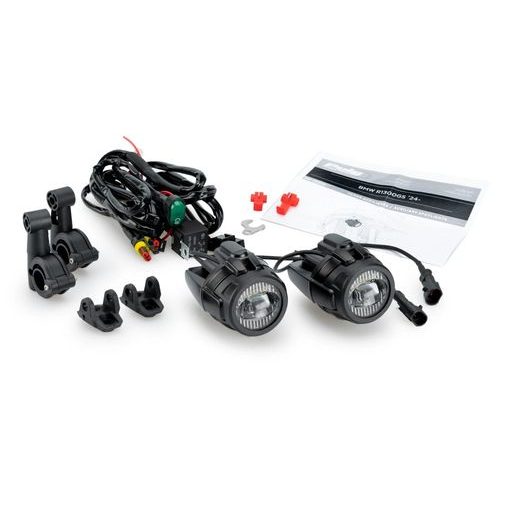 Dodatne luči PUIG BEAM 22154N črna set with accessories, homologated