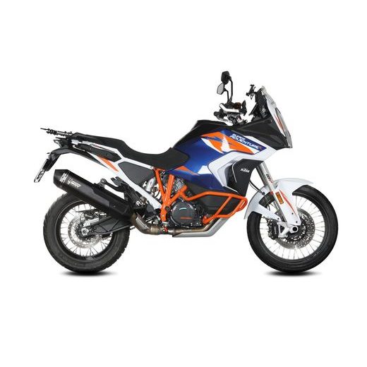 Dušilec (lonec) MIVV SPEED EDGE KT.027.LRB Black Stainless Steel for KTM 1290 Super Adventure / R / S / T (2021-2024)