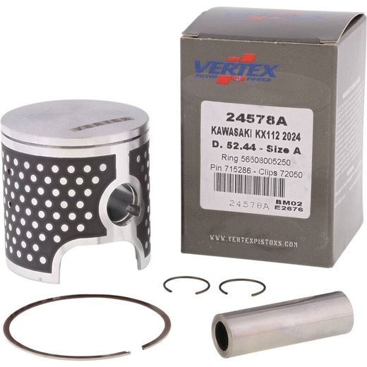 Complete piston VERTEX 24578A Cylinder 52,5, piston 52,44 mm