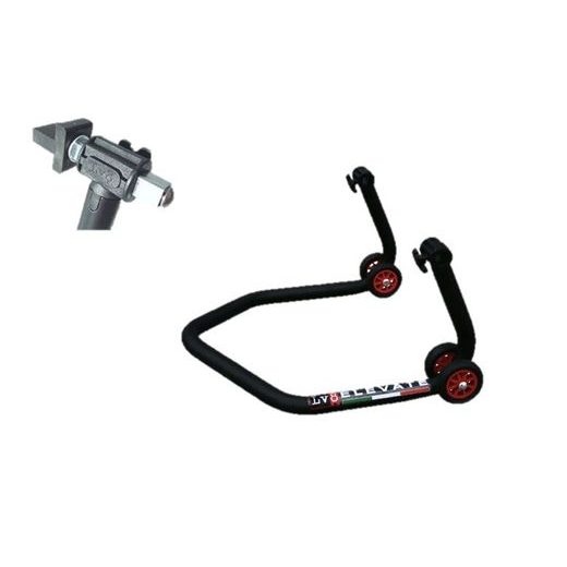 Rear paddock stand LV8 DIAVOL E620DT for T-MAX (set of rubber adaptors included)