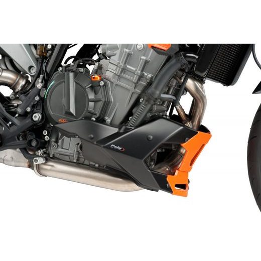 Engine spoiler PUIG 9669J matt black stickers included