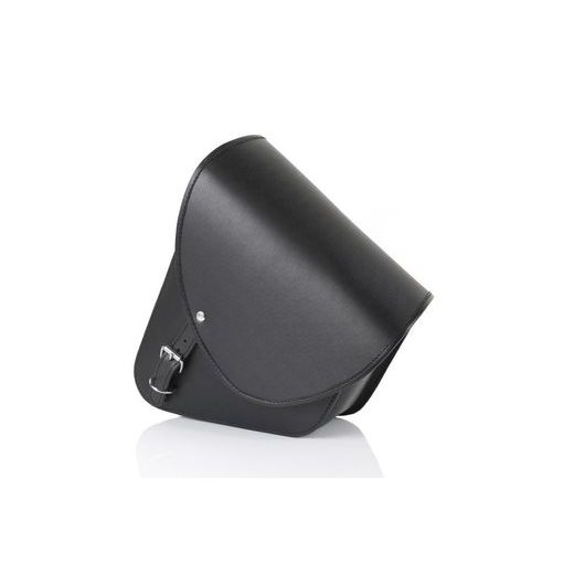 Leather saddlebag CUSTOMACCES BARCELONA AP0005N črna levi