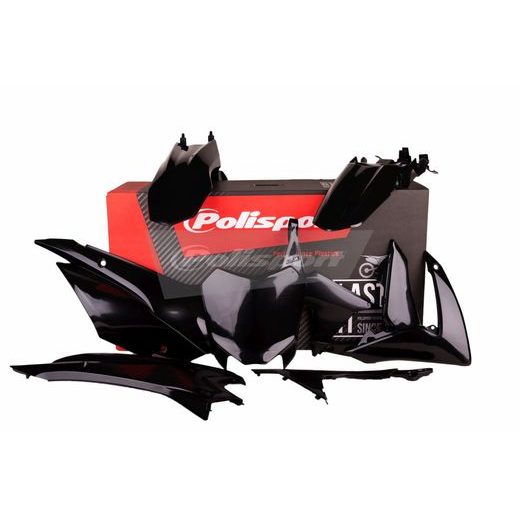 Set plastik POLISPORT 90539 črna