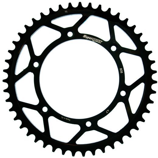 Zadnji verižnik (zobnik) SUPERSPROX RFE-808:47-BLK črna 47T, 520