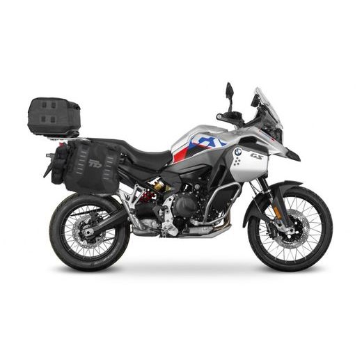 Set of SHAD TERRA TR40 adventure saddlebags and SHAD TERRA rear bag TR50, including mounting kit SHAD BMW R1250GS ADVENTURE