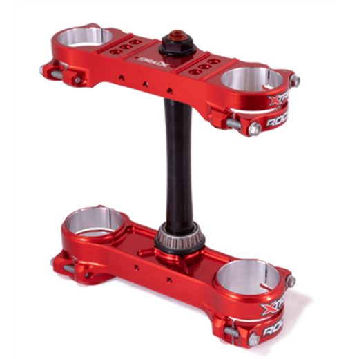 Triple clamp X-TRIG ROCS PRO 40803002 Rdeč