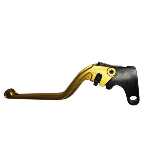 Clutch Lever ACCOSSATO ESY688 fixed CNC-worked aluminium, gold
