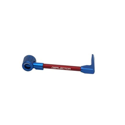 Lever guard ACCOSSATO DE001 with red hose and joint right, aluminium
