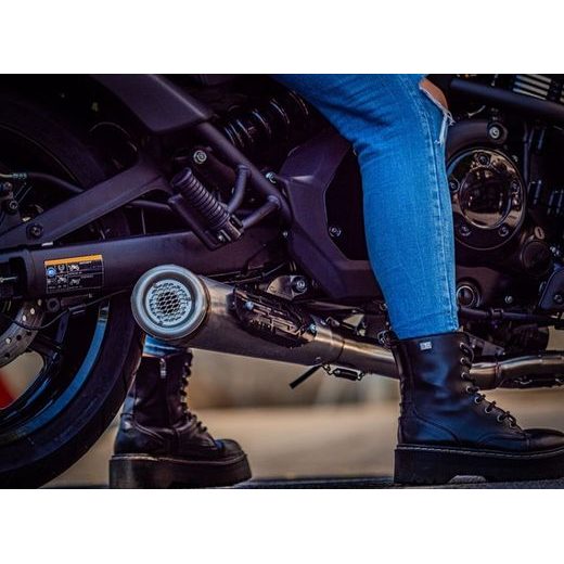 Celoten izpušni sistem GPR ROAD-STRADA E5.CO.K.172.3.CAT.PCEV Brushed Stainless steel