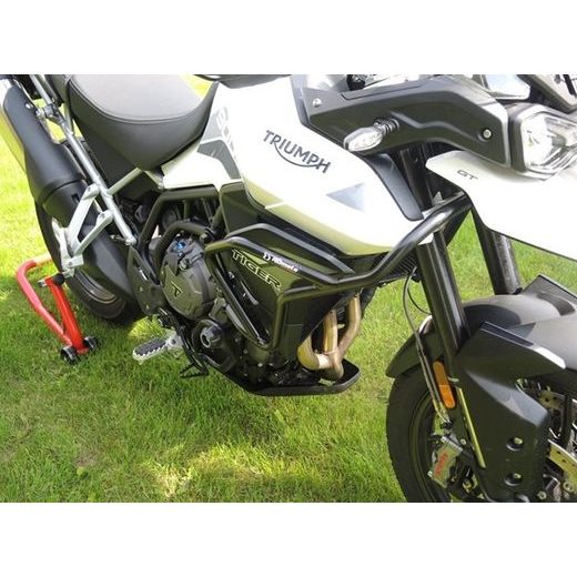 Engine guards RDMOTO CF153KD Črn lower + upper frames (with protectors)