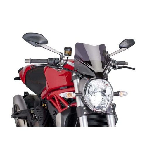 Windshield PUIG NEW GEN. SPORT 7013F dark smoke