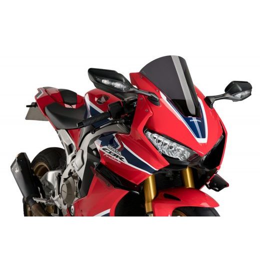Windscreen PUIG R-RACER 3630F dark smoke