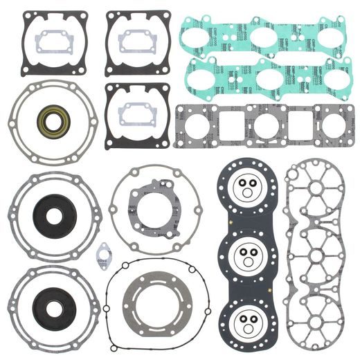 Complete gasket set with oil seal WINDEROSA 611608