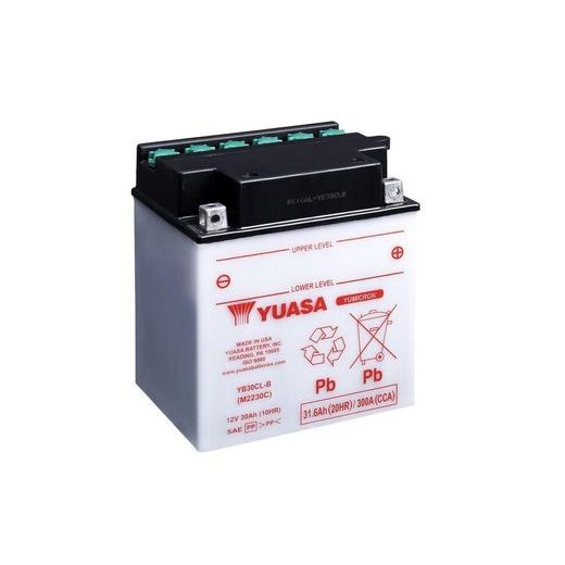 Yumicron battery NO ACID YUASA YB30CL-B