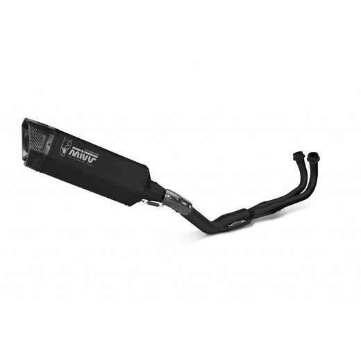 Celoten izpušni sistem 2x1 MIVV SR-1 Y.073.LR1TBN Black Titanium
