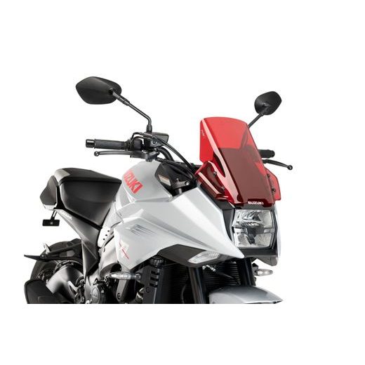 Windscreen PUIG TOURING 3637R rdeč