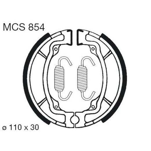 Zavorne čeljusti LUCAS MCS 854