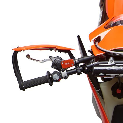 Handguard POLISPORT BULLIT FWA 8308600010 with universal mounting kit Nardo Grey