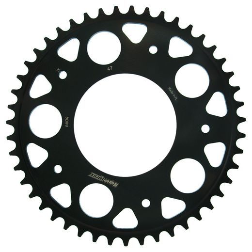 Zadnji verižnik (zobnik) SUPERSPROX RFE-6604:47-BLK črna 47T, 525