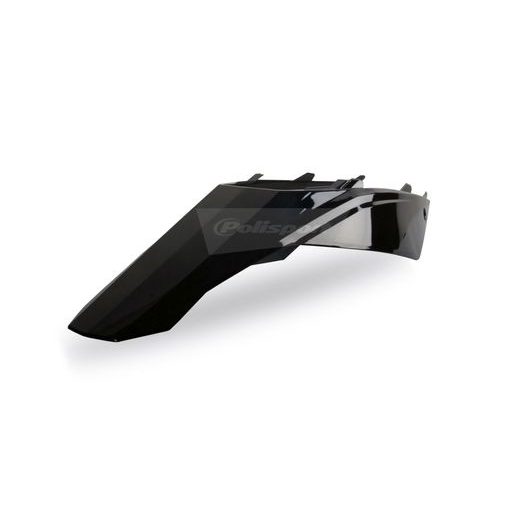 Rear fender + side panels POLISPORT 8550800003 črna