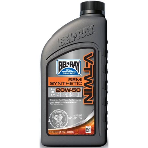 Motorno olje Bel-Ray V-TWIN SEMI SYNTHETIC 20W-50 1 l