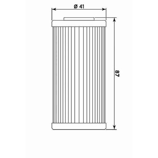 Oljni filter MIW B9006 (alt. HF611)