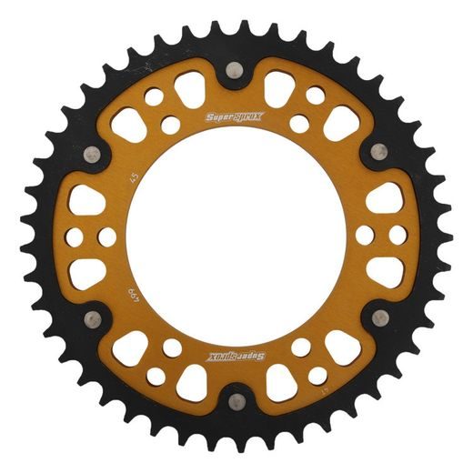 Zadnji verižnik (zobnik) SUPERSPROX STEALTH RST-499:45-GLD zlata 45T, 530