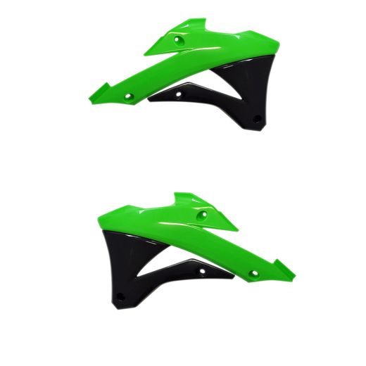 Radiator scoops POLISPORT 8495300001 Zelena
