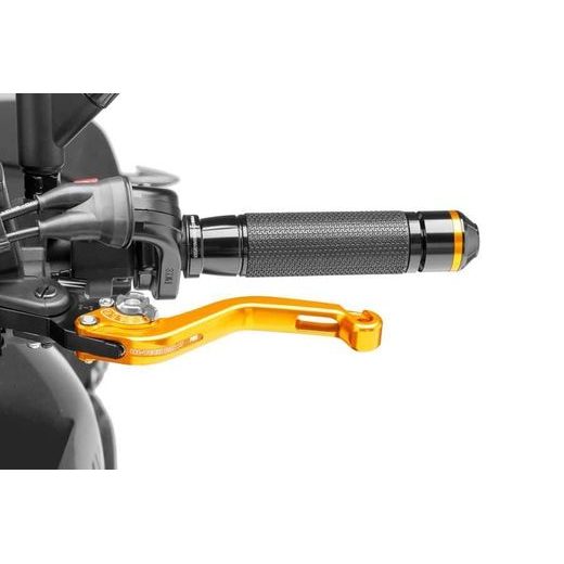 Clutch lever without adapter PUIG 280OP kratka (short) gold/silver