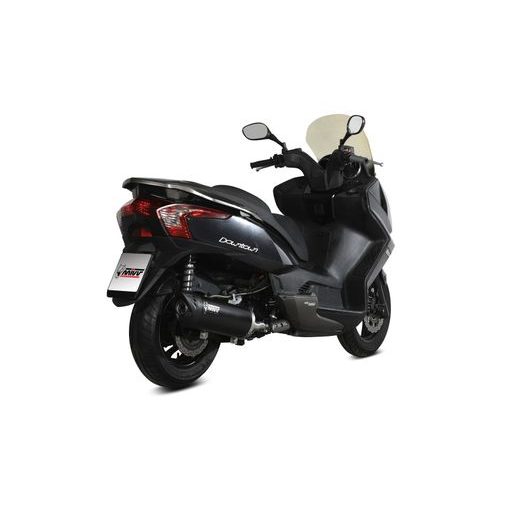 Celoten izpušni sistem 1x1 MIVV MOVER MV.KY.0003.LV Črn