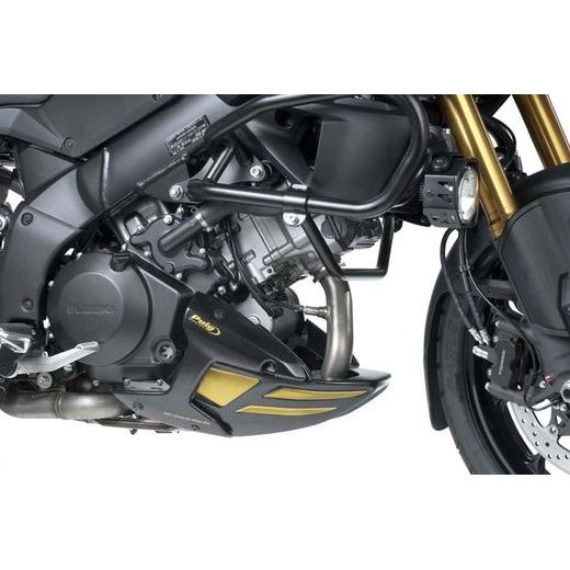 Engine spoiler PUIG 7231C carbon look stickers included
