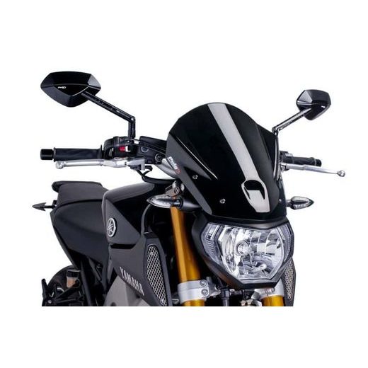 Windshield PUIG NEW. GEN TOURING 6861N črna