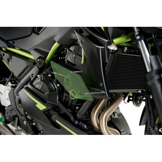 Side spoilers PUIG DOWNFORCE 20328V zelena