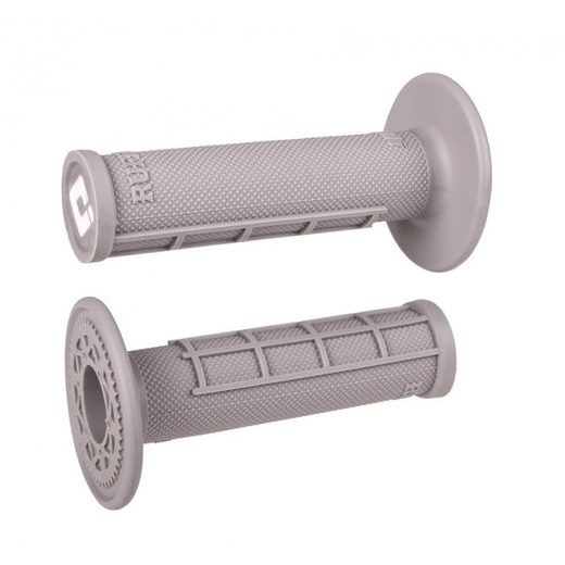 Single-ply grips ODI RUFFIAN H01RFG Grey-Soft Half-Waffle