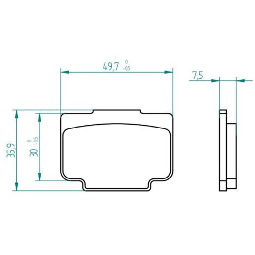 Zavorne obloge ACCOSSATO AGPA293 OR