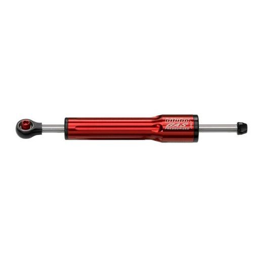 Steering damper kit BITUBO racing mounting with red shock absorber