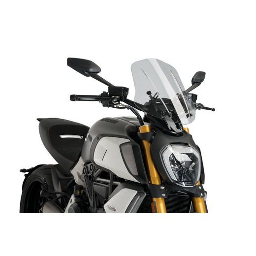 Windshield PUIG NEW. GEN TOURING 3775H smoke adjustable