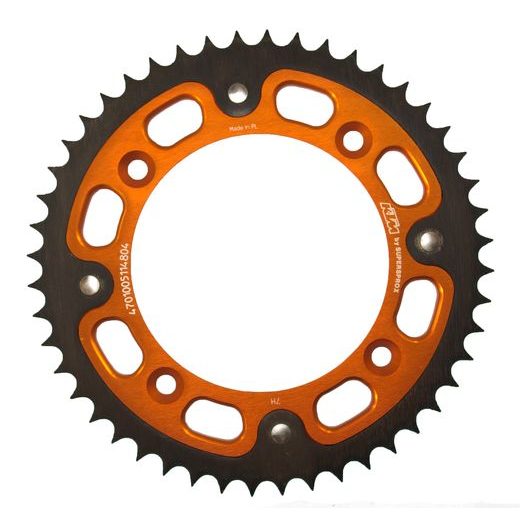 Zadnji verižnik (zobnik) SUPERSPROX STEALTH RST-898:48-ORG oranžna 48T, 428