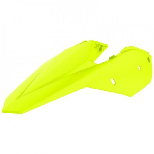 Rear Fender + Side Panels POLISPORT 8595700004 Yellow Fluo
