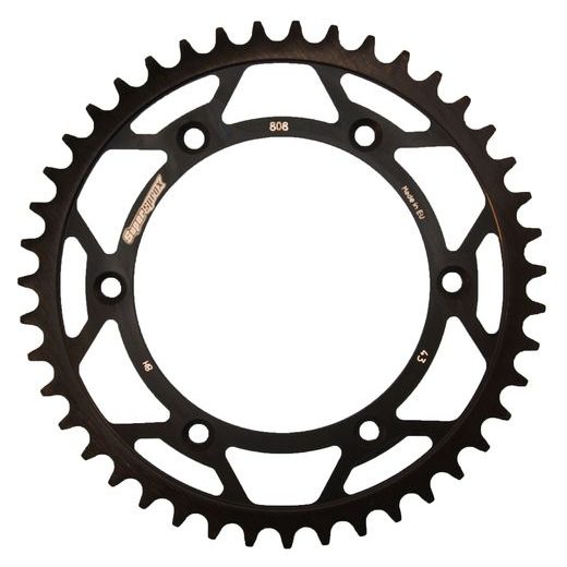 Zadnji verižnik (zobnik) SUPERSPROX RFE-808:43-BLK črna 43T, 520
