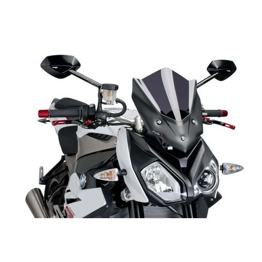 Windshield PUIG NEW GEN. SPORT 7040F dark smoke