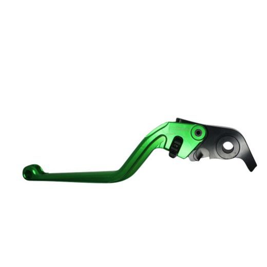 Clutch Lever ACCOSSATO ESH011 fixed CNC-worked aluminium, green
