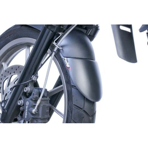 Front fender extension PUIG 6177N črna