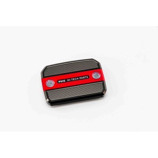 Brake tank cover PUIG 9499R rdeč